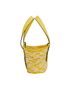 Paula's Ibiza Small Anagram Confetti Basket Bag, bottom view